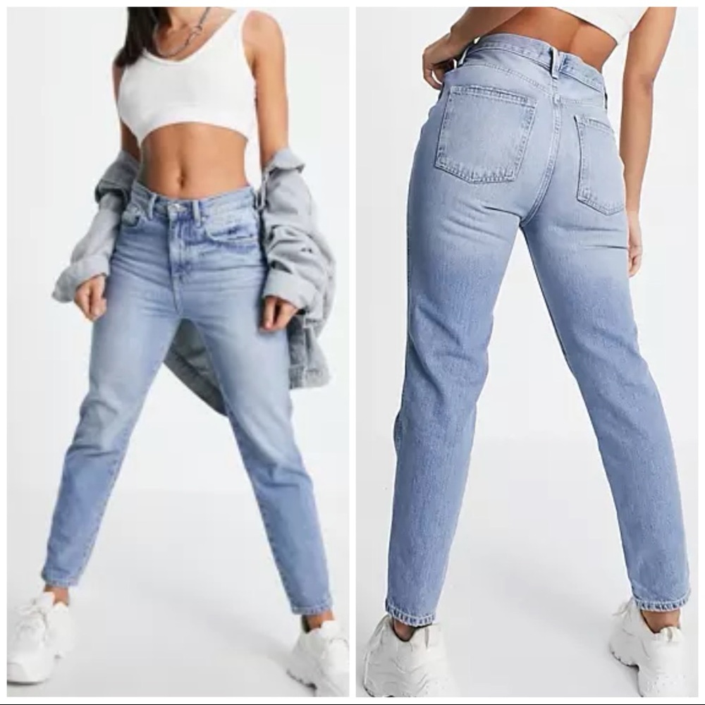 NWT Free People We The Free Stove Pipe Jeans Straight Leg Out West Blue Size 26